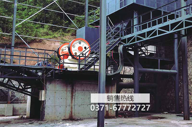 制砂机在大型煤矸石粉碎生产线工艺中的应用